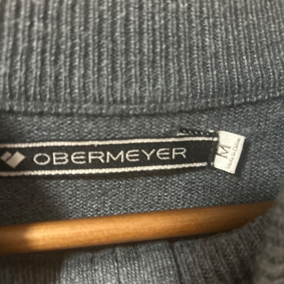 Obermeyer Light Gray Quarterzip - Picture 4 of 6